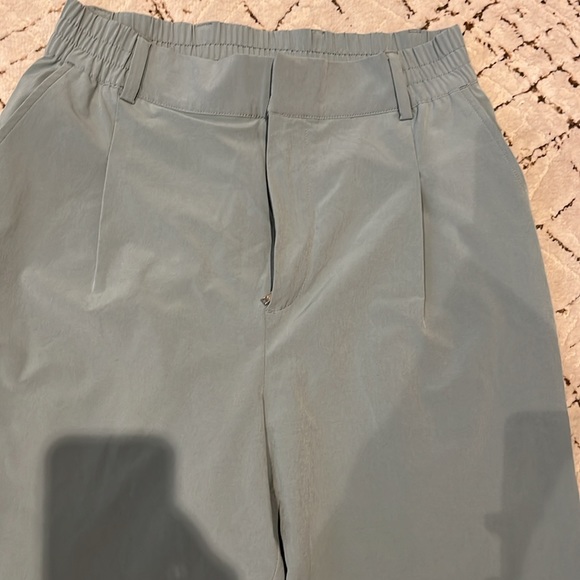 Alo Yoga High Waist Pursuit Trousers in Cosmic Grey Size XS Limited Edition - Picture 7 of 10